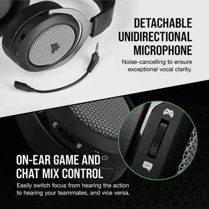 Corsair HS75 XB Wireless Gaming Headset for Xbox Series X and Xbox One