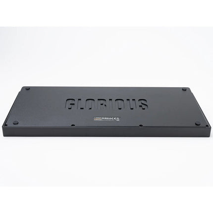 Glorious GMMK Pro Prebuilt, Lubed Fox Linear Switches, PBT Keycaps RGB Gaming Keyboard - Black
