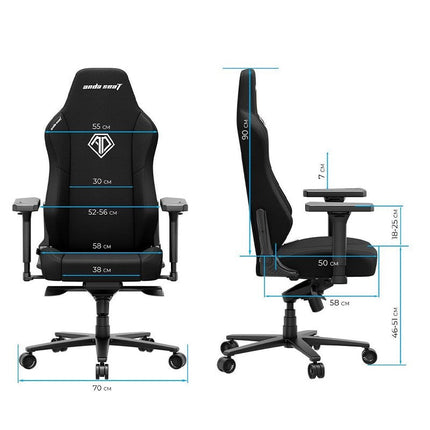 AndaSeat Phantom 3 XL Gaming Chair - Black