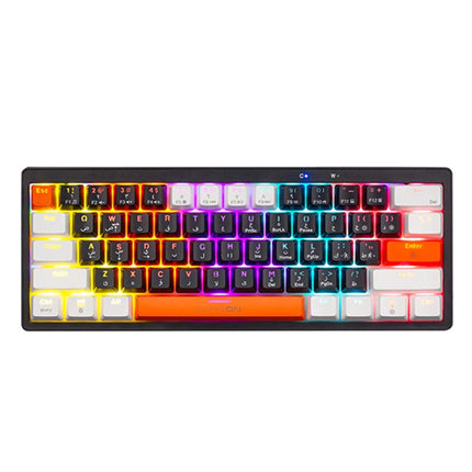 GAMEON AEROX Series GOMK60-RS 60% RGB Mechanical Wired Gaming Keyboard, Red Switch - English/Arabic