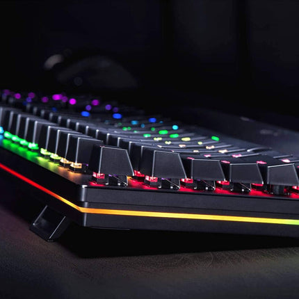 Razer Huntsman Elite Optical Gaming Keyboard with Razer Chroma RGB (Optical Purple Switches) (US Layout) - Black