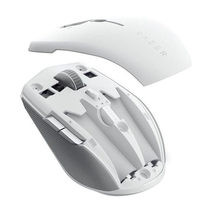 Razer Pro Click Mini Portable Wireless/Bluetooth Mouse, 12000 DPI- White