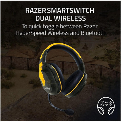 Razer Barracuda X PUBG Battelground Edition Wireless Multi-platform Gaming and Mobile Headset
