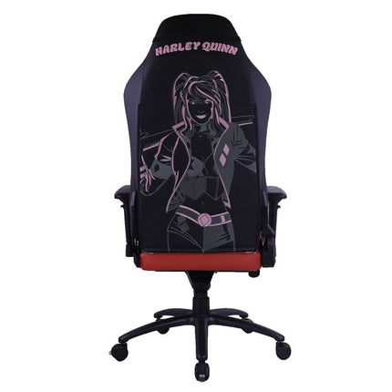 GAMEON Licensed Gaming Chair With Adjustable 4D Armrest & Metal Base - Harly Quinn
