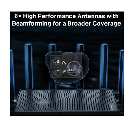 TP-Link BE6500 Dual-Band Wi-Fi 7 Router 6.5 Gbps Dual-Band