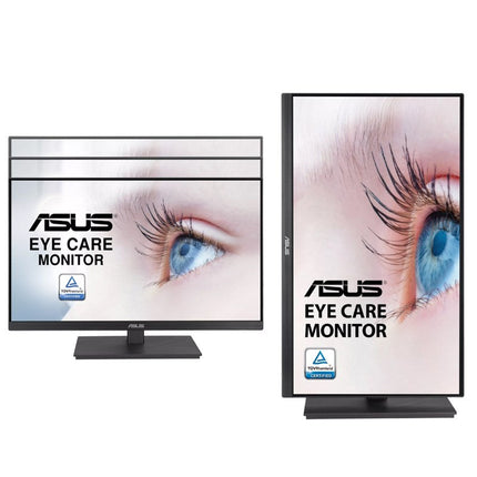 Asus Eye Care Monitor 24", Full HD, IPS, Frameless, 75 Hz, Low Blue Light - Black
