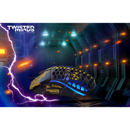 Twisted Minds CoolNight Wired Gaming Mouse RGB - Black