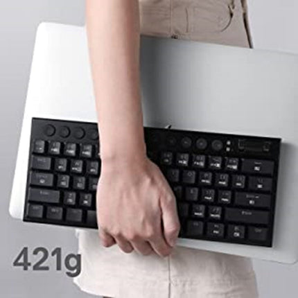 Redragon K632 Noctis 60% Wired RGB, Ultra-Thin Low Profile Mechanical Gaming Keyboard - Black