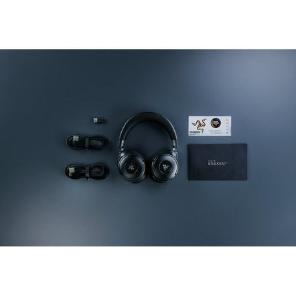 Razer Kraken V4 Wireless Gaming Headset for PC, PS5, Switch, Smartphone - Black