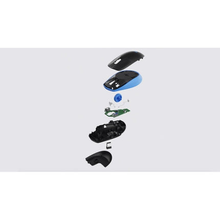 Logitech M190 Full-Size Wireless Mouse - Blue