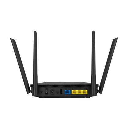 Asus AX1800 Dual Band Wi-Fi 6 (802.11ax) Router Supporting MU-MIMO and OFDMA Technology, with AiProtection Classic Network Security Powered by Trend Micro, Compatible with Asus AiMesh Wi-Fi System