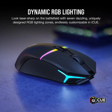 Corsair NIGHTSABRE RGB Wireless Gaming Mouse (AP) - Black