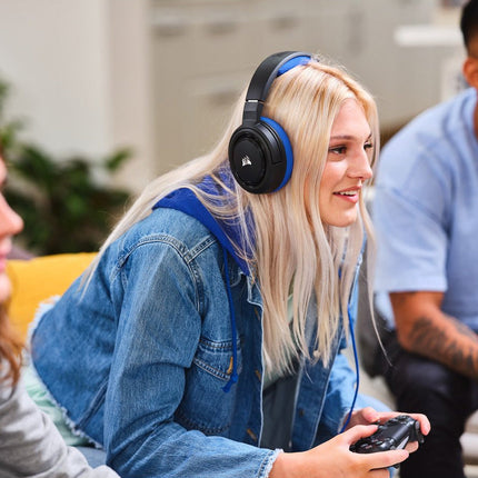 Corsair HS35 Stereo Gaming Headset - Blue