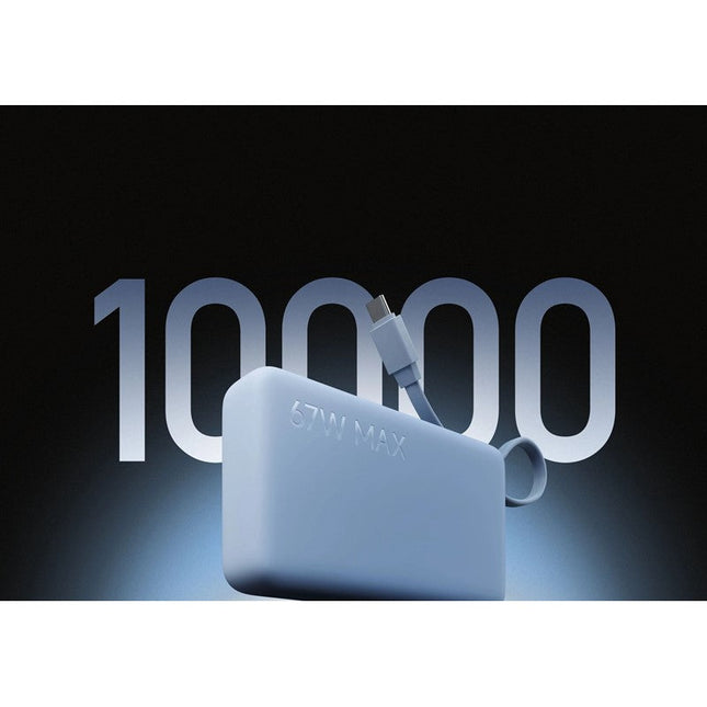 Xiaomi 67W 10000mAh Power Bank (Integrated Cable) Ice Blue