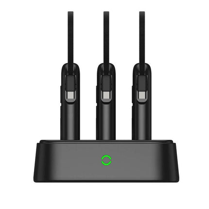 Gizzy 3 in 1 15W Wireless Magsafe Power Bank Combo 10000mAh