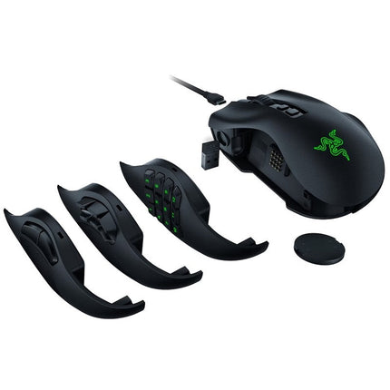 Razer Naga V2 Pro MMO Wireless Gaming Mouse with HyperScroll Pro Wheel - Black