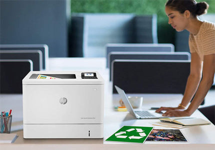 HP Color LaserJet Enterprise M554dn Color Printer, Duplex Printing, Network