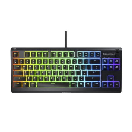 SteelSeries Apex 3 TKL RGB Gaming Keyboard, US - Black