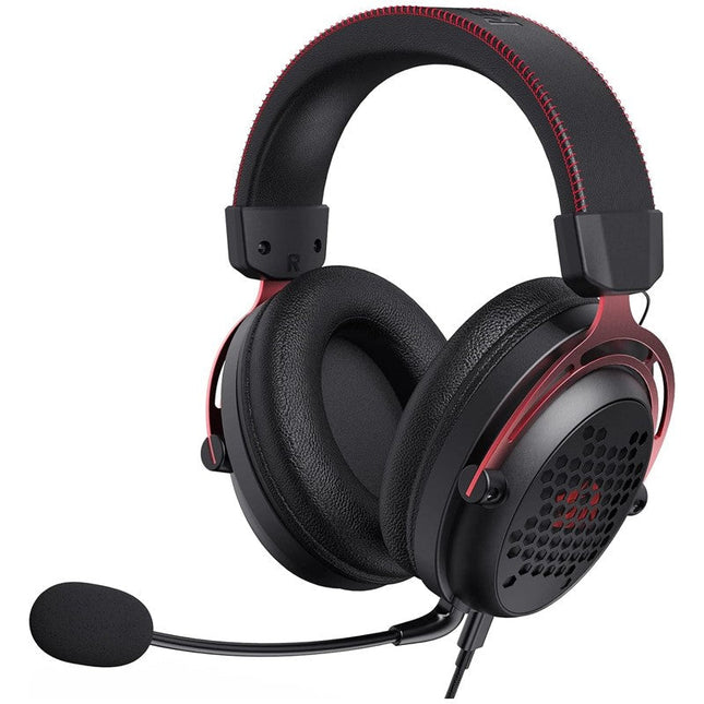 Redragon H386 Diomedes Wired Gaming Headset - Black