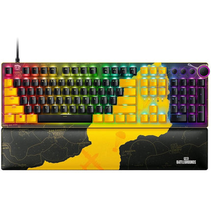 Razer Huntsman V2 Optical Wired Gaming Keyboard Red Linear Optical Switch US Layout - Black