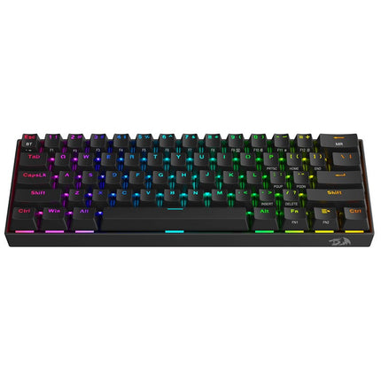 Redragon Draconic K530 PRO 60% Compact Wireless RGB Mechanical Gaming Keyboard (Red Switch) - Black