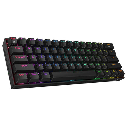 Redragon Draconic K530 PRO 60% Compact Wireless RGB Mechanical Gaming Keyboard (Red Switch) - Black