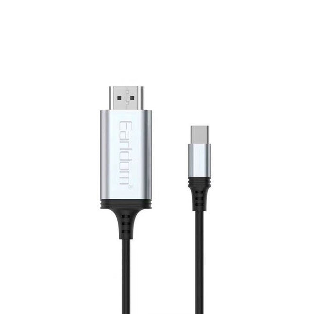 Earldom HDMI to Type-C Cable For iPhone 15 Series, MacBook and All Type-C Devices