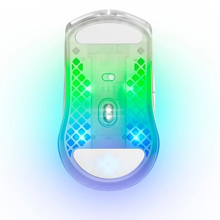 SteelSeries Aerox 3 (2022) Ultra Lightweight RGB Wireless Gaming Mouse - Ghost