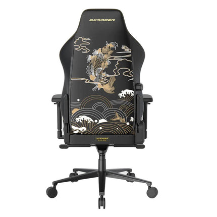 DXRacer Craft Series KOI XL Gaming Chair, EPU Leatherette – Koi Fish Black