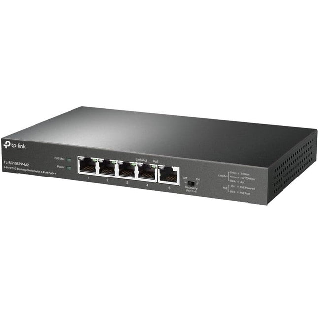 TP-Link 5-Port 2.5G Desktop Switch with 4-Port PoE++