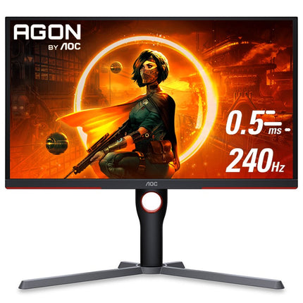 AOC 25G3Z 24.5" 240Hz IPS FHD HDMI 2.0 1ms Gaming Monitor - Black