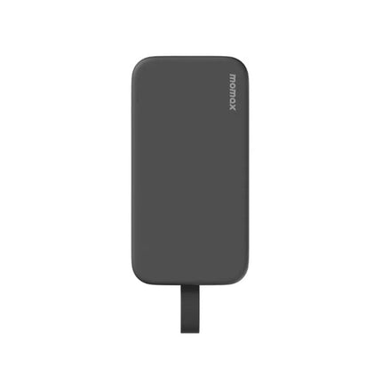 Momax iPower PD 3 Battery Pack with Type-C Cable Built-in 10000mAh - Black