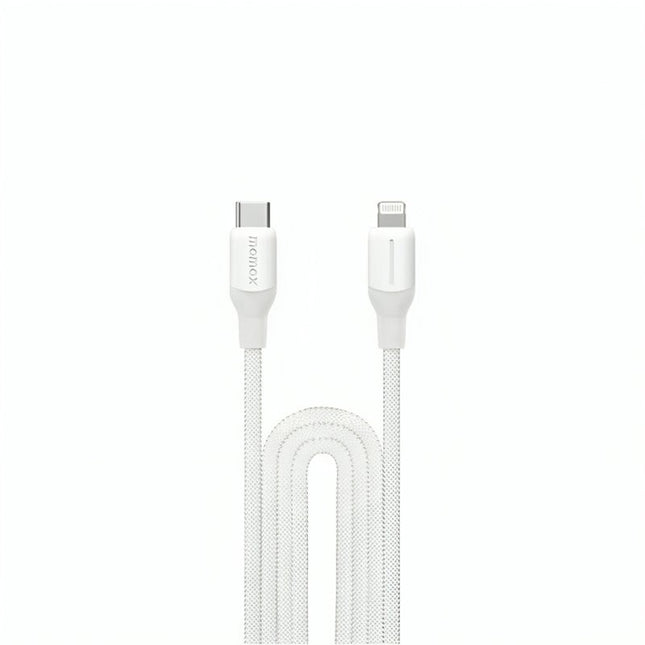 Momax 1-Link USB-C To Lightning, 2.0m, Support 35 Watts Braided