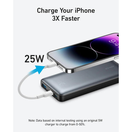Anker 533 Power Bank (PowerCore 25W) 10000 PD - Black