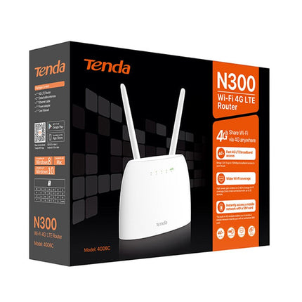 Tenda N300 Wi-Fi 4G LTE Router