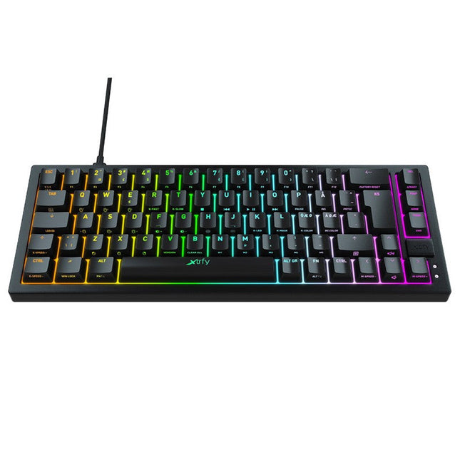 Cherry XTRFY K5 65% Compact RGB Mechanical Gaming Keyboard (US Layout)