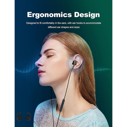 Ravpower Rp-Bh1006 Typec Wire Earbuds Black Global Version