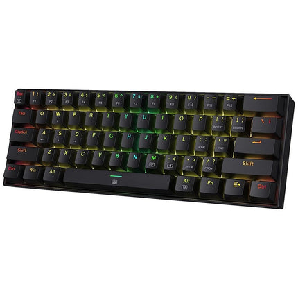 Redragon K630 Dragonborn Wired RGB Mechanical Gaming Keyboard (Red Switch) - Black