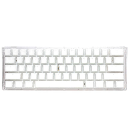 Ducky One 3 Mini Hot-Swap Wired RGB Mechanical Gaming Keyboard Blue Switch (Arabic Layout) - Aura White
