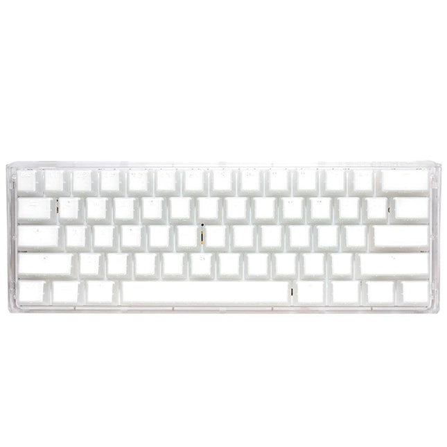 Ducky One 3 Mini Hot-Swap Wired RGB Mechanical Gaming Keyboard Blue Switch (Arabic Layout) - Aura White