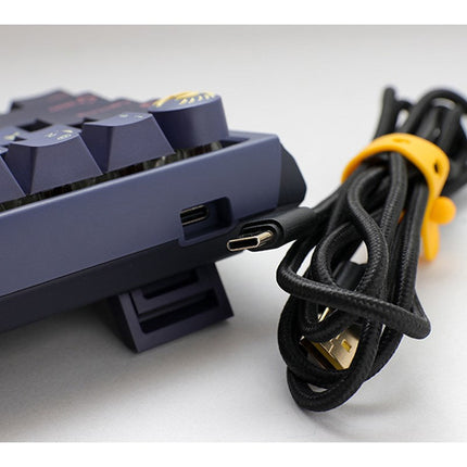 Ducky One 3 SF Hot-Swap Wired RGB Mechanical Gaming Keyboard Blue Switch (Arabic Layout) - Cosmic Blue