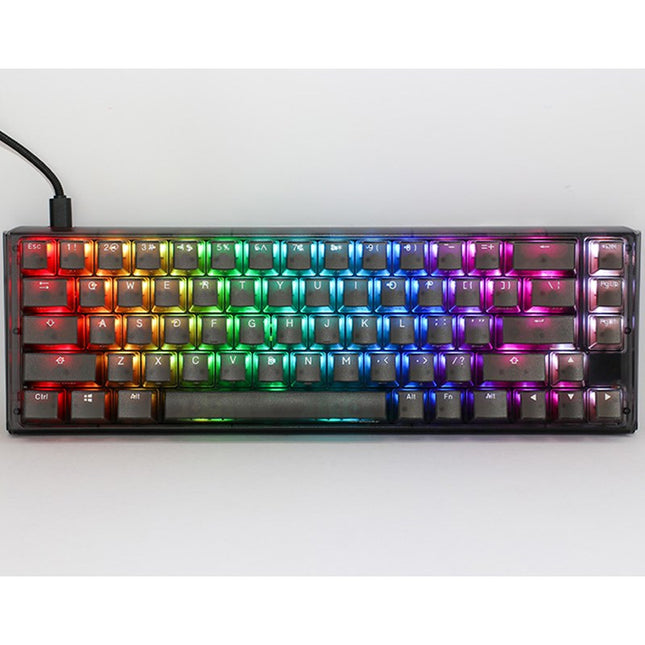 Ducky One 3 SF Hot-Swap Wired RGB Mechanical Gaming Keyboard Blue Switch (Arabic Layout) - Aura Black