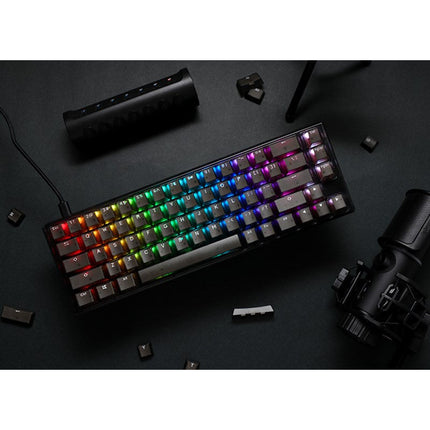 Ducky One 3 SF Hot-Swap Wired RGB Mechanical Gaming Keyboard Blue Switch (Arabic Layout) - Aura Black