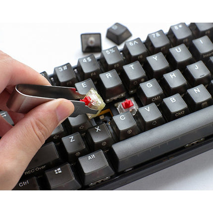 Ducky One 3 SF Hot-Swap Wired RGB Mechanical Gaming Keyboard Red Switch (Arabic Layout) - Aura Black