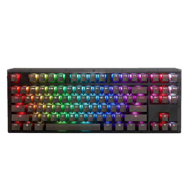 Ducky One 3 TKL Hot-Swap Wired RGB  Mechanical Gaming Keyboard Blue Switch (Arabic Layout) - Aura Black