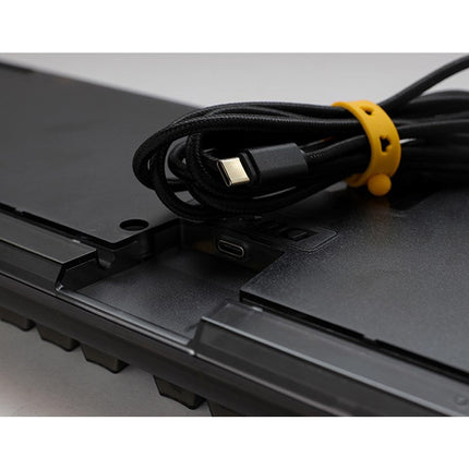 Ducky One 3 TKL Hot-Swap Wired RGB  Mechanical Gaming Keyboard Blue Switch (Arabic Layout) - Aura Black