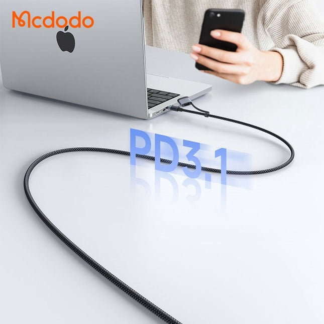 Mcdodo 240 Watts / 140 Watts USB-C to USB-C MagSafe 3 PD3.1 Macbook Charging Cable ( 2 M )
