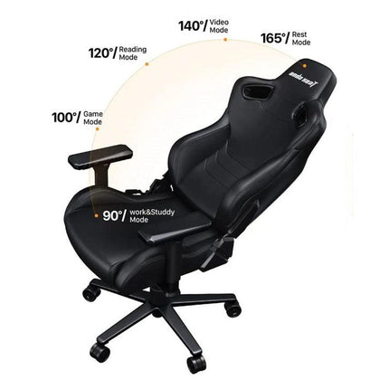 Andaseat Kaiser Frontier Gaming Chair XL - Black