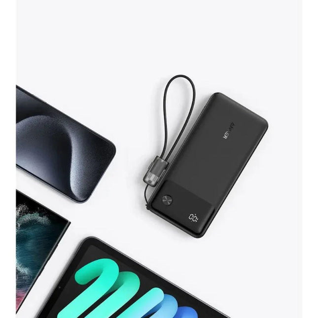 Anker Power Bank (20K, 30W) - Black