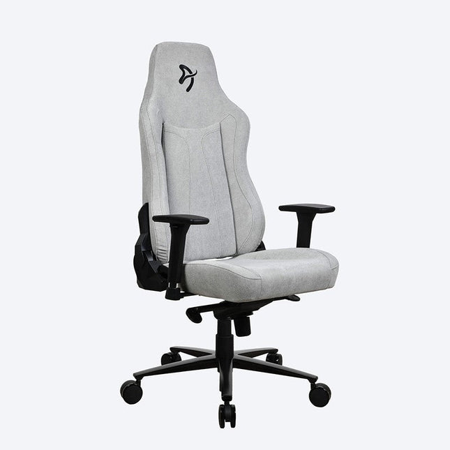 Arozzi Vernazza Gaming Chair Soft Fabric - Light Grey